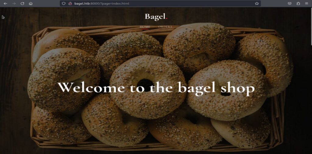 Bagel Home Page